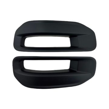Bumper Insert Front w/o Parking Sensors LED Fog Lamps Fog Lamp Bezel Kit CAPA for Ram 1500 2019-2024