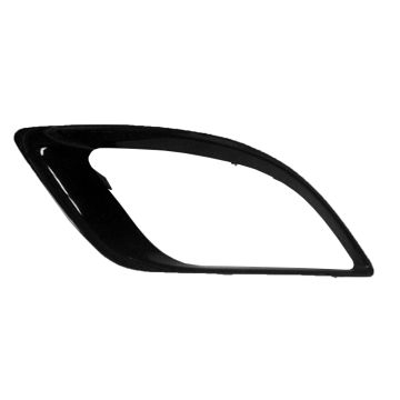 Bumper Insert Front Left Fog Lamp Bezel Black CAPA for Dodge Durango 2014-2020