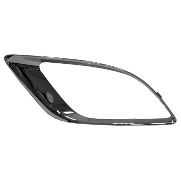 Bumper Insert Front Left Fog Lamp Bezel Chrome CAPA for Dodge Durango 2014-2020