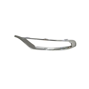 Bumper Insert Front Left Fog Lamp Opening Bezel Chrome CAPA for Chrysler 300 2015-2023