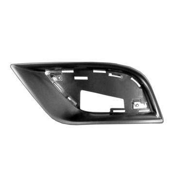 Bumper Insert Front Left Outer Grille Bezel Satin Chrome for Jeep Grand Cherokee Summit Summit Elite Platinum 2017-2021