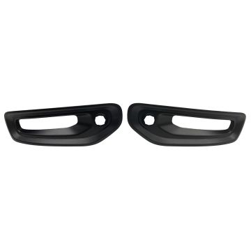 Bumper Insert Front w/Parking Sensors Fog Lamp Bezel Kit Includes LH & RH Sides Left And Right for Ram 1500 Rebel 2019-2022