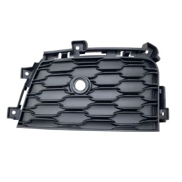 Bumper Insert Front Left w/o Tow Hooks w/Advanced Park Assist System Fog Lamp Bezel w/Fog Lamps for Jeep Grand Cherokee L 2021-2024