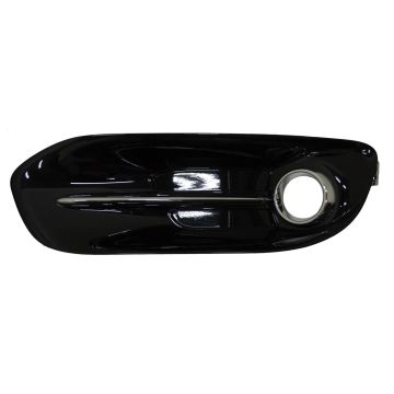 Bumper Insert Front Right Fog Lamp Bezel w/Fog Lamps Chrome for Dodge Dart 2013-2016