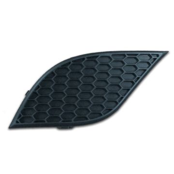 Bumper Insert Front Right Tow Hook Opening Cover Honeycomb Black for Jeep Grand Cherokee Summit 2014-2016