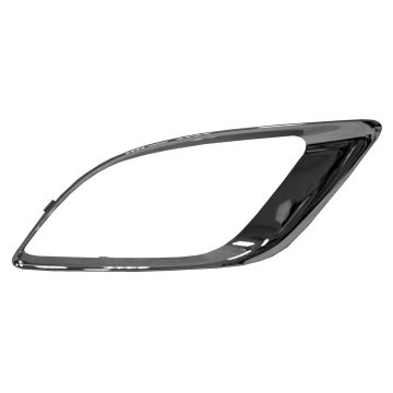 Bumper Insert Front Right Fog Lamp Bezel Chrome CAPA for Dodge Durango 2014-2020