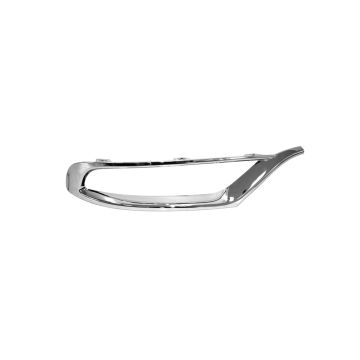Bumper Insert Front Right Fog Lamp Opening Bezel Chrome CAPA for Chrysler 300 2015-2023