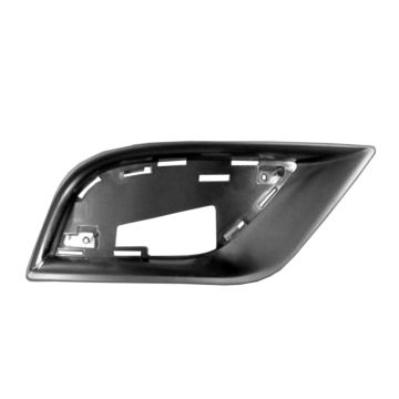Bumper Insert Front Right Outer Grille Bezel Satin Chrome for Jeep Grand Cherokee Summit Summit Elite Platinum 2017-2021
