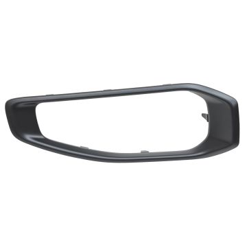 Bumper Insert Front Right Molded Bumper Fog Lamp Opening Bezel for Jeep Wrangler Gladiator