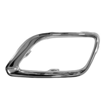 Bumper Insert Front Right Fog Lamp Trim Chrome for Jeep Cherokee Limited Latitude Overland Altitude 2019-2023