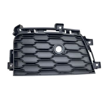 Bumper Insert Front Right w/o Tow Hooks w/Advanced Park Assist System Fog Lamp Bezel w/Fog Lamps for Jeep Grand Cherokee L 2021-2024