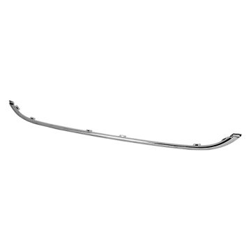 Bumper Cover Molding Front Upper Grille Molding Chrome CAPA for Chrysler 200 2015-2017