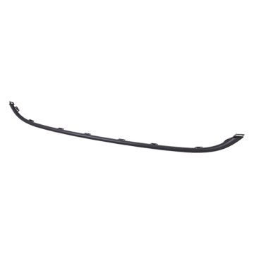 Bumper Cover Molding Front Upper Type 2 Grille Molding Black CAPA for Chrysler 200 2015-2017