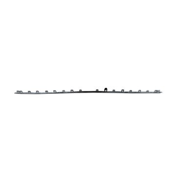 Bumper Cover Molding Front w/Tow Hooks Upper Trim Chrome for Jeep Grand Cherokee L Grand Cherokee