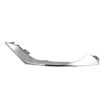 Bumper Cover Molding Front Left Fog Lamp Trim Applique Chrome CAPA for Chrysler 200 2015-2017