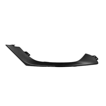 Bumper Cover Molding Front Left Fog Lamp Trim Applique Matte Black for Chrysler 200 2015-2017