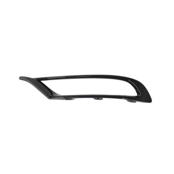 Bumper Cover Molding Front Left Black Chrome Surround Grille Gloss Black for Chrysler 300 2020-2023