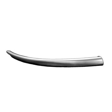 Bumper Cover Molding Front Right Outer Bumper Applique Satin Chrome for Jeep Grand Cherokee Summit Summit Elite Platinum 2017-2021