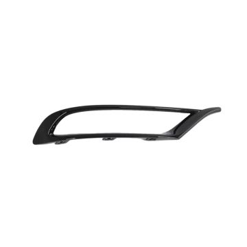 Bumper Cover Molding Front Right Black Chrome Surround Grille Gloss Black for Chrysler 300 2020-2023