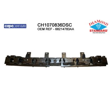 Bumper Impact Absorber Front CAPA for Dodge Charger 2015-2023