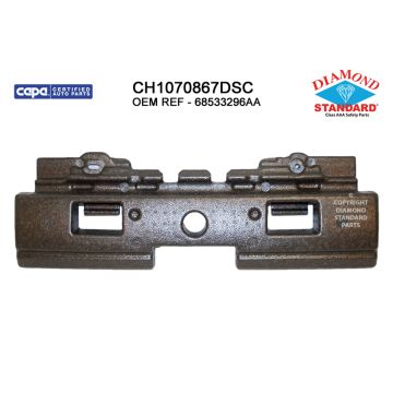 Bumper Impact Absorber Front CAPA for Dodge Durango 2021-2024