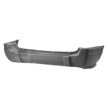 Bumper Cover Rear w/o Hitch Bezel Dark Brownstone for Jeep Grand Cherokee Laredo 1999-2002
