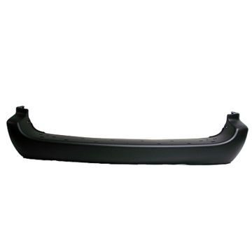 Bumper Cover Rear Smooth Finish Primed CAPA for Chrysler Town & Country Voyager Dodge Caravan
