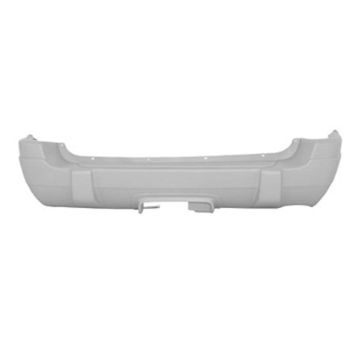 Bumper Cover Rear w/Hitch Bezel Primed for Jeep Grand Cherokee Laredo 2003-2004