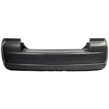 Bumper Cover Rear w/o Chrome Exhaust Tip Primed for Dodge Caliber 2007-2012