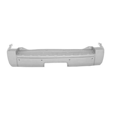 Bumper Cover Rear w/Trailer Hitch Primed for Jeep Commander 2006-2008