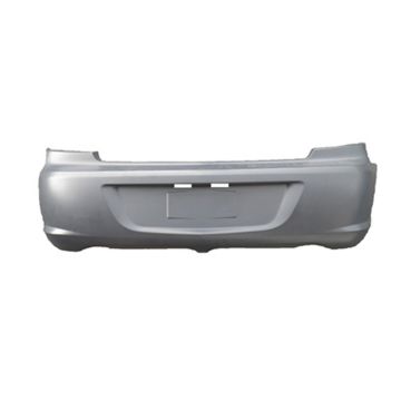 Bumper Cover Rear Dual Exhaust w/o Tow Hook Primed for Chrysler Sebring Sedan 2007-2010