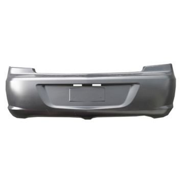 Bumper Cover Rear Single Exhaust w/o Tow Hook Primed CAPA for Chrysler Sebring Sedan 2007-2010