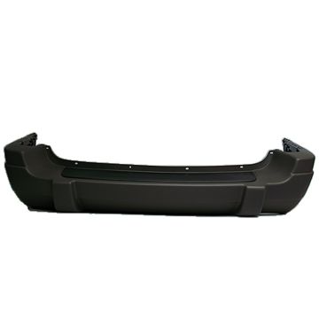 Bumper Cover Rear w/o Hitch Bezel Light Gray for Jeep Grand Cherokee Laredo 2003-2004