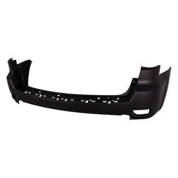 Bumper Cover Rear w/o Blind Spot Detection w/o Parking Sensor Primed CAPA for Jeep Grand Cherokee Grand Cherokee WK