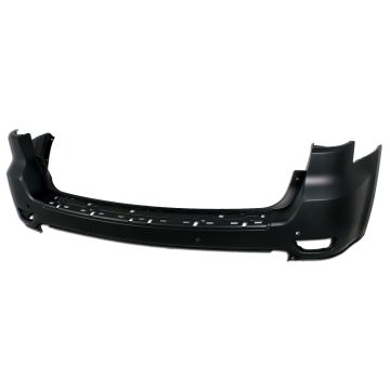 Bumper Cover Rear w/Parking Sensor w/o Blind Spot Detection w/o Chrome Trim Primed for Jeep Grand Cherokee 2011-2015