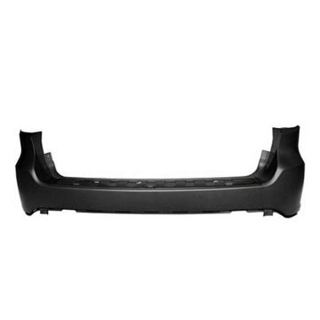 Bumper Cover Rear w/o Parking Sensors w/o Blind Spot Detection Primed CAPA for Dodge Durango 2011-2024