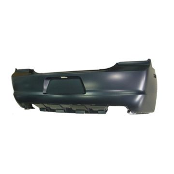 Bumper Cover Rear w/o Parking Sensor Primed for Dodge Charger 2011-2014