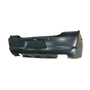 Bumper Cover Rear w/Parking Sensor Primed for Dodge Charger 2011-2014