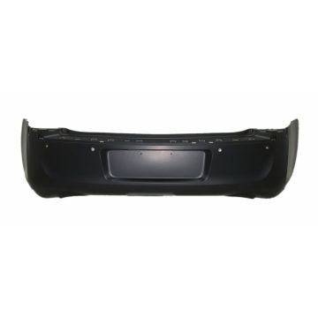 Bumper Cover Rear w/Parking Sensors Primed CAPA for Chrysler 300 Sedan 2011-2014