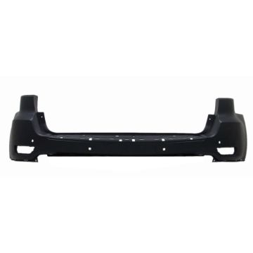 Bumper Cover Rear w/o Advanced Park Assist w/Blind Spot Detection w/Parking Sensor Primed CAPA for Jeep Grand Cherokee 2014-2015