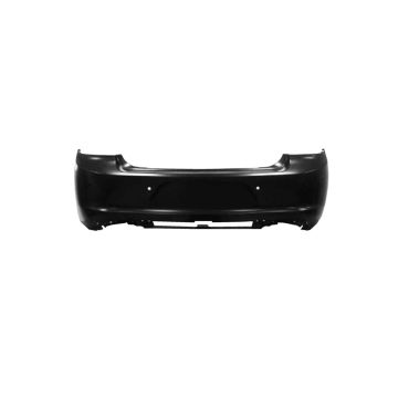 Bumper Cover Rear w/Park Assist Primed CAPA for Dodge Charger 2015-2022