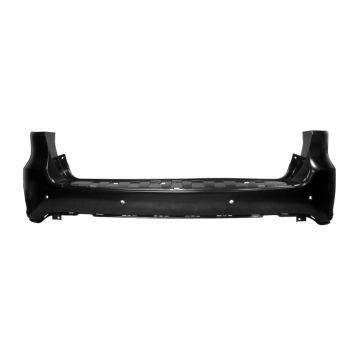 Bumper Cover Rear w/Parking Sensors w/o Blind Spot Sensor Primed CAPA for Dodge Durango 2016-2024