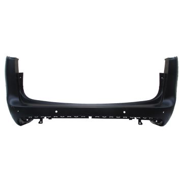 Bumper Cover Rear 2 Pcs Cover w/o Parallel Park w/Park Assist w/o BLIS Primed CAPA for Chrysler Pacifica 2017-2023