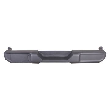 Bumper Cover Rear Molded Bumper Textured Black CAPA for Jeep Wrangler 2018-2024