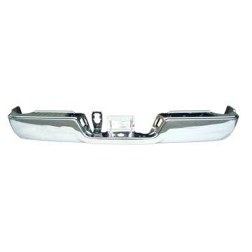 Bumper Face Bar Rear w/o Dual Exhaust w/o Parking Sensor Chrome CAPA for Dodge Ram 2500 Ram 3500 Ram 1500 Ram 1500 2500 3500 1500 Classic