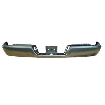 Bumper Face Bar Rear w/o Dual Exhaust w/o Parking Sensor Primed CAPA for Dodge Ram 2500 Ram 3500 Ram 1500 Ram 1500 2500 3500 1500 Classic