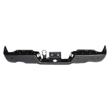 Bumper Face Bar Rear w/Dual Exhaust w/Parking Sensor Primed for Dodge Ram 1500 Ram 1500 1500 Classic