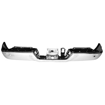 Bumper Face Bar Rear w/Parking Sensors Chrome for Ram 3500 2500
