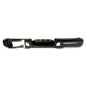 Bumper Face Bar Rear w/o Parking Sensors Steel CAPA for Jeep Wrangler 2018-2024