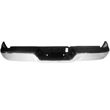Bumper Assembly Rear w/o Parking Sensors Chrome for Ram 3500 2500